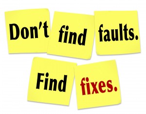 Find fixes