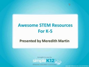 STEM resources K-5