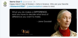 women in stem jane goodall