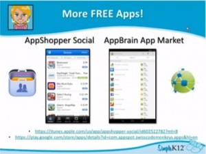 AppShopperScocial and AppBrainAppMarket