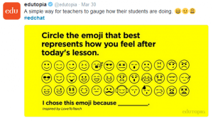measure student motivation, emoji, classroom emoji