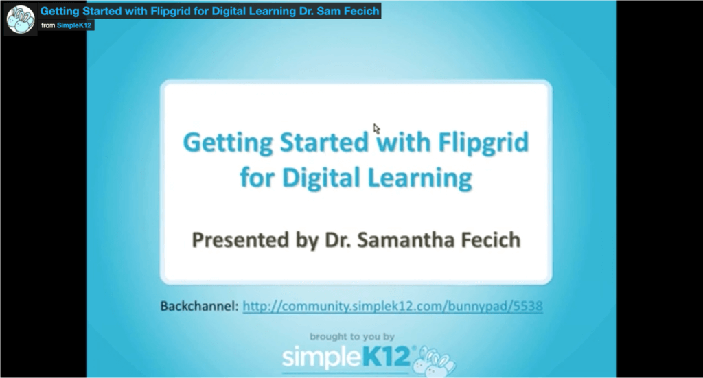 Getting Started with Flipgrid for Digital Learning
