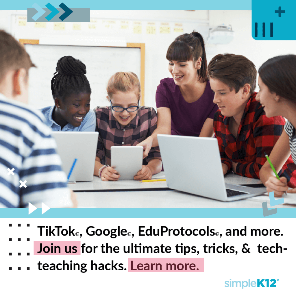 Teacher PD Workshop Series- Technology Tips for TikTok and Google and EduProtocols in the classroom