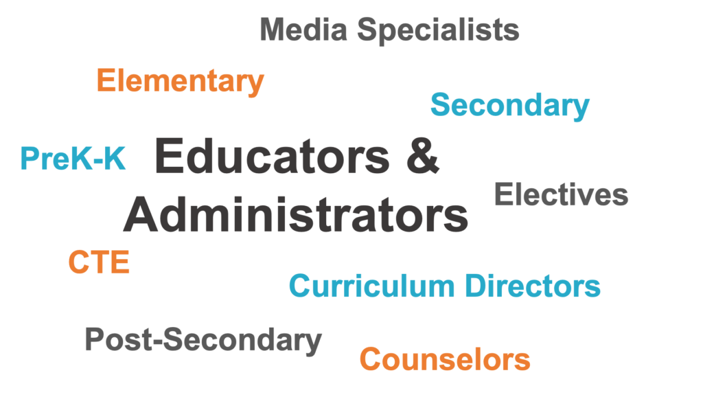 SimpleK12 teacher and administrator titles